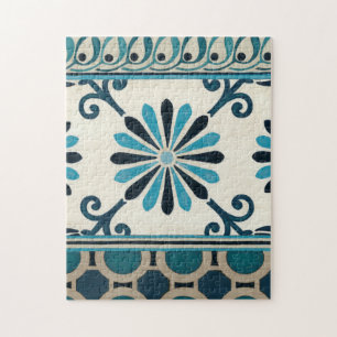 Puzzle Frise Indigo II non embellie