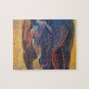 Puzzle frison de cheval