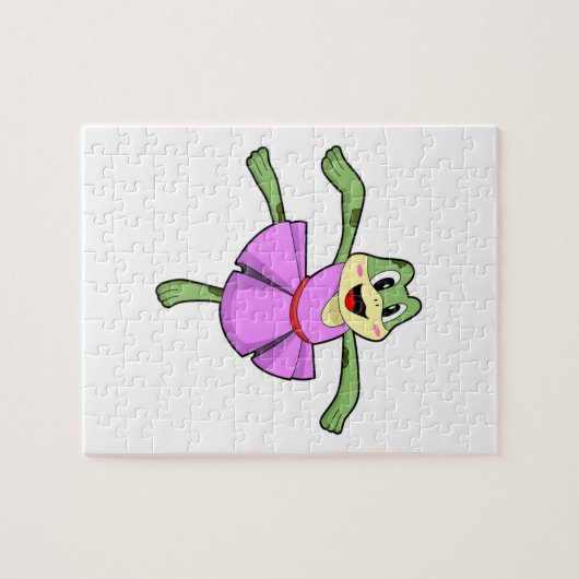 Puzzle Frog Ballet Dance (Horizontal)