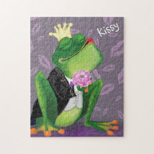 Puzzle Frog Prince - Kissy