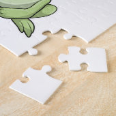 Puzzle Frog with Plumeria (Côté)