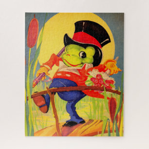 Puzzle Froggy est allée à la cour"