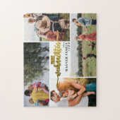 Puzzle Frohe Weihnachten German Christmas 4 Photo Collage (Vertical)