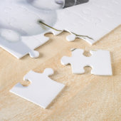 Puzzle "Froid de bonhomme de neige" dehors (Côté)