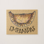 Puzzle Fromage de boeuf Empanadas Amérique latine Pâtisse<br><div class="desc">Le design présente une illustration originale d'une délicieuse empanada, une pâtisserie classique latino-américaine ou espagnole. Idéal pour votre gourmet préféré ! Ne vois-tu pas ce que tu cherches ? Vous avez besoin d'aide pour la personnalisation ? Cliquez sur "Contacter ce designer" pour avoir quelque chose créé juste pour vous !...</div>