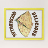 Puzzle Fromage Quesadillas Plat mexicain (Horizontal)