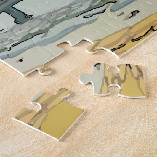 Puzzle Front de l'eau néerlandais (Côté)