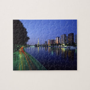 Puzzle Front de Seine et tour Eiffel, Paris, France 2