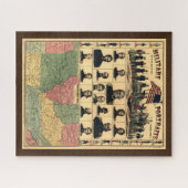 Puzzle Frontière de guerre civile Portraits militaires 18 (Horizontal)