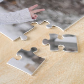 Puzzle Frontière de vert bleu de collage de coutume/3 (Côté)