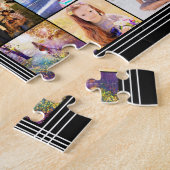 Puzzle Frontières rayées 80 amis de la famille Photo Coll (Côté)