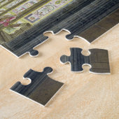 Puzzle Frontispice avec un portrait de médaillon de (Côté)