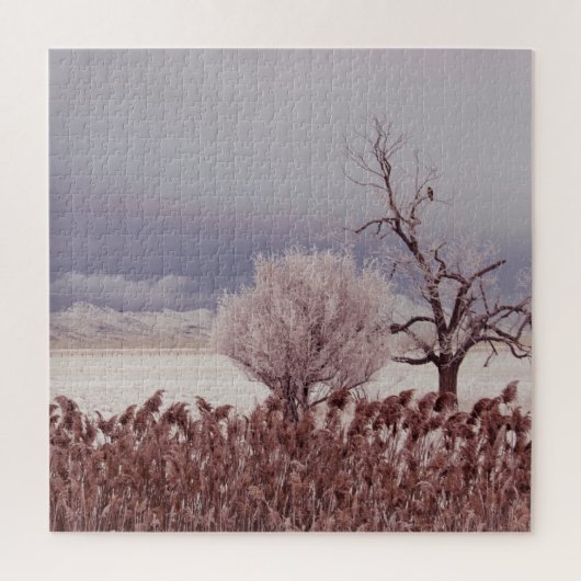 Puzzle Frosty Utah Mountain Morning - 20x20 - 676 pc (Vertical)