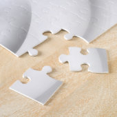 Puzzle Frozen : gris Abstrait, blanc et noir (Côté)