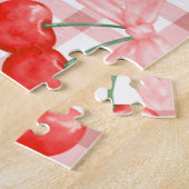 Puzzle Fruit Cerise Premier anniversaire fête cadeau fill (Côté)