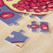 Puzzle Fruit de grenade Conception Motif transparente (Côté)