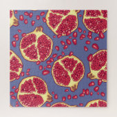Puzzle Fruit de grenade Conception Motif transparente (Horizontal)