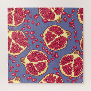 Puzzle Fruit de grenade Conception Motif transparente