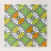 Puzzle Fruit De Tranches D'Agrumes, Été Sans Fruit. (Horizontal)