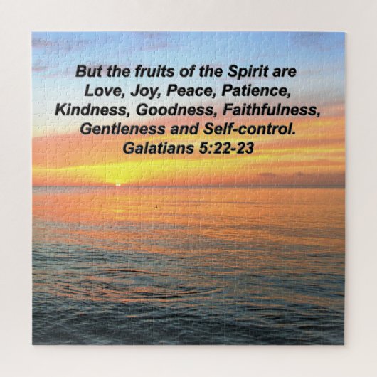 PUZZLE FRUIT GALATIEN DE LA BIBLE SPIRITE VERSE (Vertical)