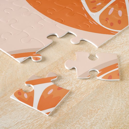 Puzzle Fruit Motif sans joint. (Côté)