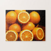 Puzzle Fruit orange d'oranges (Horizontal)