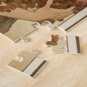 Puzzle Fruit par Alphonse Mucha, Art Nouveau vintage (Côté)