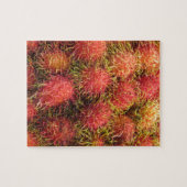Puzzle Fruit tropical de ramboutan (Horizontal)