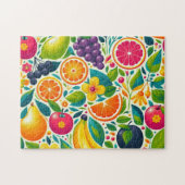 Puzzle Fruits colorés (Horizontal)