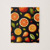 Puzzle Fruits colorés (Vertical)