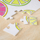 Puzzle Fruits d'agrumes Tranches de pamplemousse Citron c (Côté)