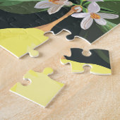 Puzzle Fruits de citron : Conception Motif transparente (Côté)