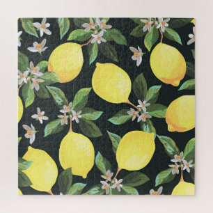 Puzzle Fruits de citron : Conception Motif transparente