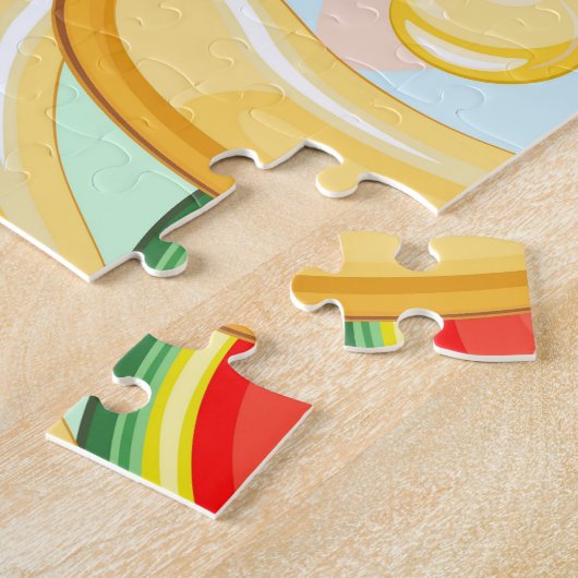 Puzzle Fruits d'été frais Motif (Côté)