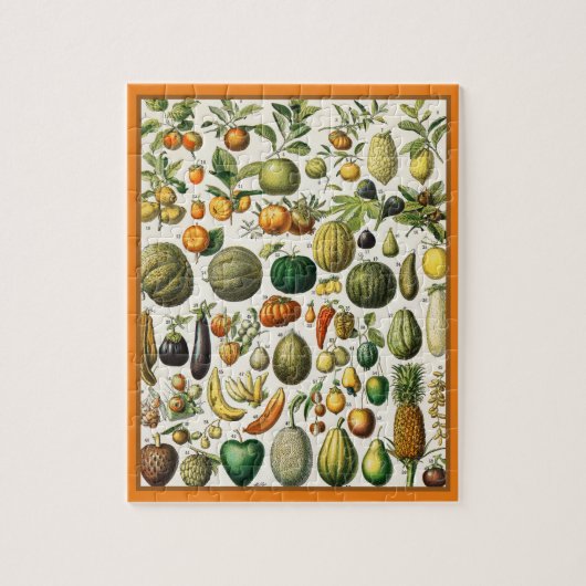 Puzzle Fruits et légumes (Vertical)