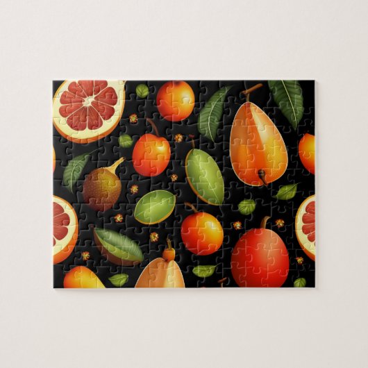 Puzzle Fruits exotiques (Horizontal)