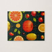 Puzzle Fruits Motifs colorés (Horizontal)