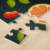 Puzzle Fruits Motifs colorés (Côté)