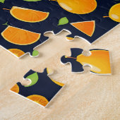 Puzzle Fruits orange, jaune, rouge et vert (Côté)