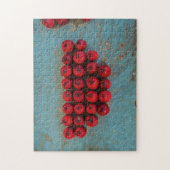 Puzzle Fruits rouges Still Life Art (Vertical)