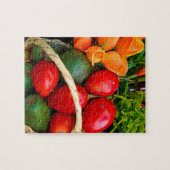 Puzzle Fruits tropicaux (Horizontal)