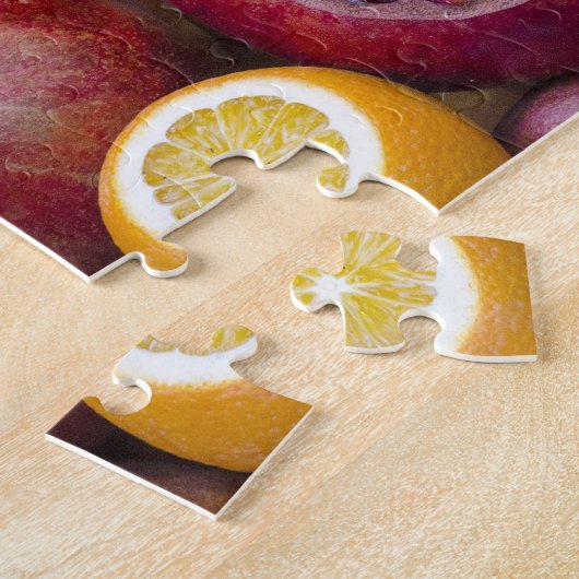 Puzzle Fruits tropicaux frais Pomegranate Mango Grapefrui (Côté)