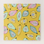 Puzzle Fruits tropicaux : Motif d'impression dynamique (Horizontal)
