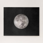 Puzzle Full moon NASA image fun Fête des pères cadeau (Horizontal)