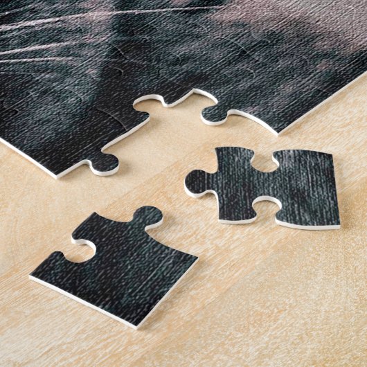 Puzzle Fumage de chats Hipster (Côté)