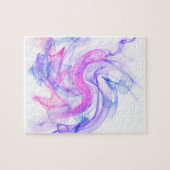 Puzzle Fumée Abstraite sur l'eau (Horizontal)