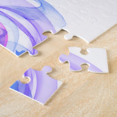 Puzzle Fumée Abstraite sur l'eau (Côté)