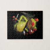 Puzzle Fumée de grenouille de charme (Horizontal)