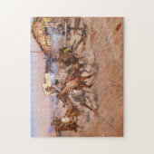 Puzzle Fumée d'un. 45, 1908 par Charles Marion Russell (Vertical)