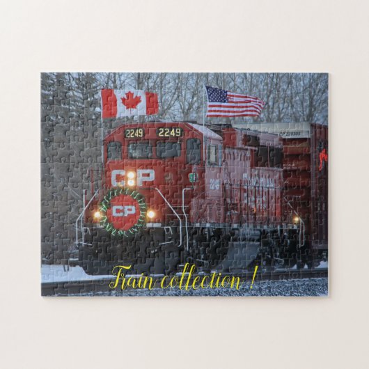 Puzzle Fun Art Train Famille (Horizontal)